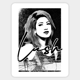 Lush  † 1990s Retro Aesthetic Design Sticker